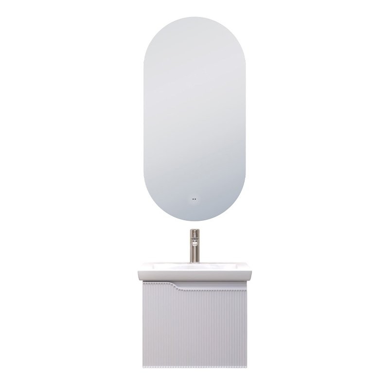 Мебель для ванной комнаты Vigo Neo 50 подвесная, 1 ящик, матовая белая