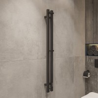 Полотенцесушитель электрический EWRIKA Пенелопа P2 120, черный