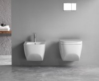 Биде подвесное Hatria Next Y1F201 белое Биде подвесное Hatria Next Y1F201 белое