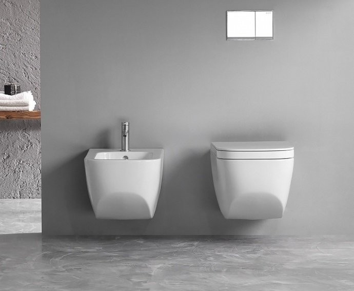 Биде подвесное Hatria Next Y1F201 белое