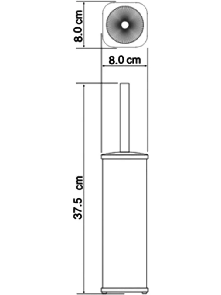 Ершик Wasserkraft K-1117Black