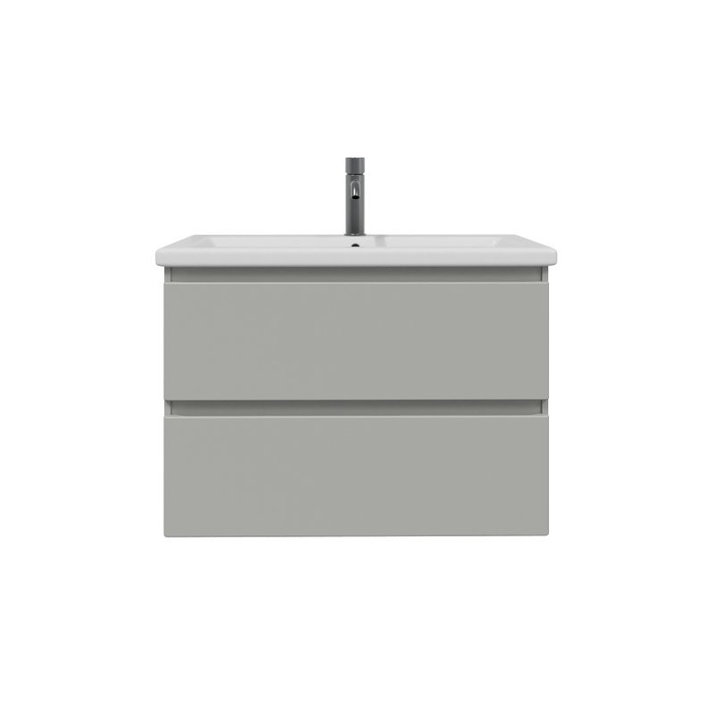 Тумба с раковиной SanStar Riana 70 подвесная, grey, раковина Como 70