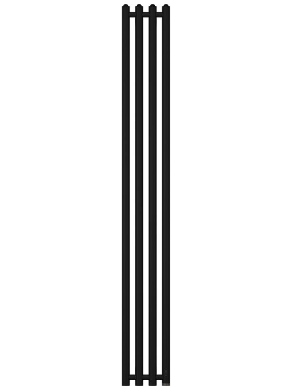 Полотенцесушитель электрический Сунержа Кантата 4.0 31-0885-1559 150x20 см, подключение справа, скрытое подключение справа, матовый черный, I-образный