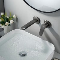 Смеситель для раковины/умывальника встраиваемый Shevanik S9941T, оружейная сталь Смеситель для раковины/умывальника встраиваемый Shevanik S9941T, оружейная сталь