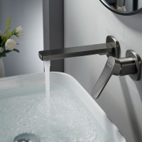 Смеситель для раковины/умывальника встраиваемый Shevanik S9941T, оружейная сталь Смеситель для раковины/умывальника встраиваемый Shevanik S9941T, оружейная сталь