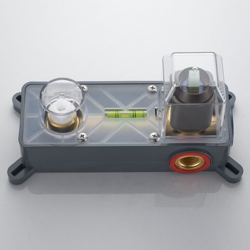 Смеситель для раковины/умывальника встраиваемый Shevanik S9941T, оружейная сталь