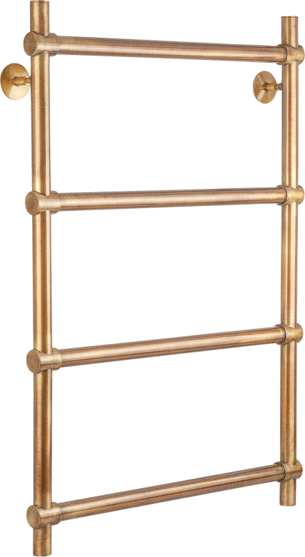 Полотенцесушитель водяной Secado Флоренция 2 85x55 см, бронза, лесенка, латунь