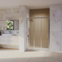 Душевая дверь в нишу RGW Classic 410911108-11 CL-111 80х185, профиль хром