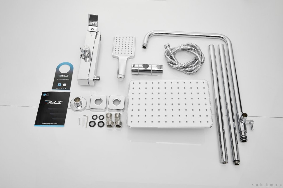 Душевая стойка BELZ B24613 хром