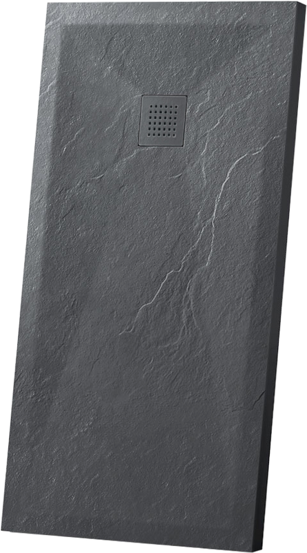 Поддон для душа Vincea VST-4SR9014A 140x90 антрацит, с сифоном