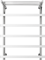 Полотенцесушитель водяной Secado Понтида 1 СП 80x60 см, хром, лесенка, с полкой