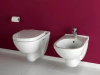Унитаз подвесной Villeroy & Boch O.Novo 5660HR01 alpin, безободковый
