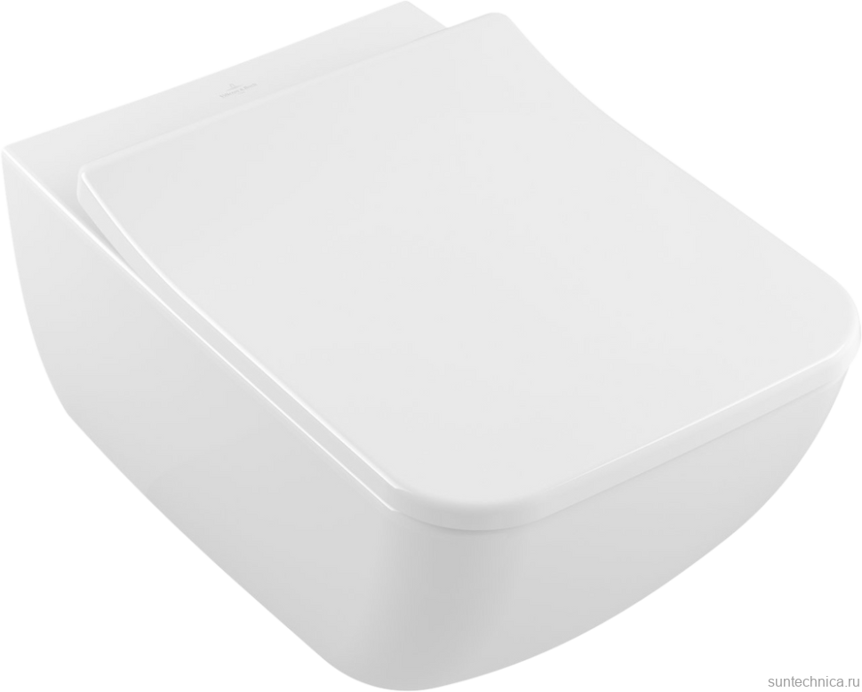 Унитаз подвесной Villeroy & Boch Venticello 4611RS01 безободковый