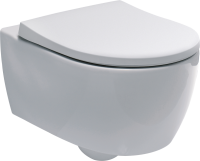 Унитаз подвесной Geberit iCon крышка Slim 500.670.01.1 быстросъемная с микролифтом