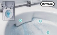 Унитаз подвесной Geberit iCon крышка Slim 500.670.01.1 быстросъемная с микролифтом