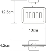 Мыльница Wasserkraft Dill K-3969 Мыльница Wasserkraft Dill K-3969