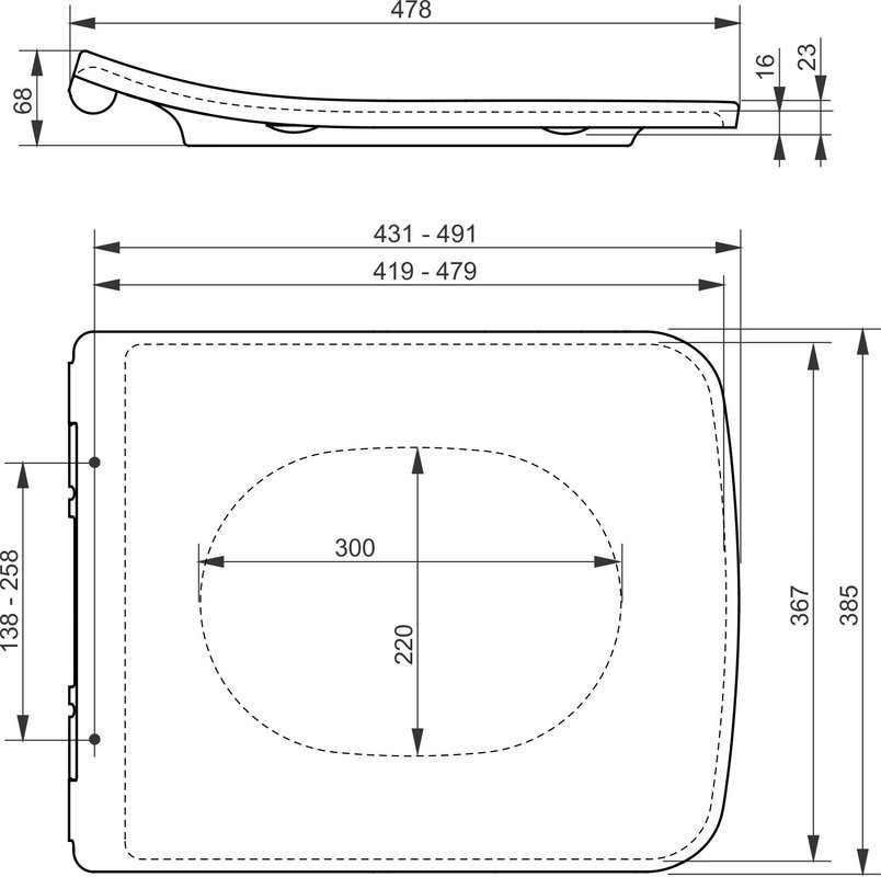 Унитаз подвесной Toto SP CW532Y с микролифтом