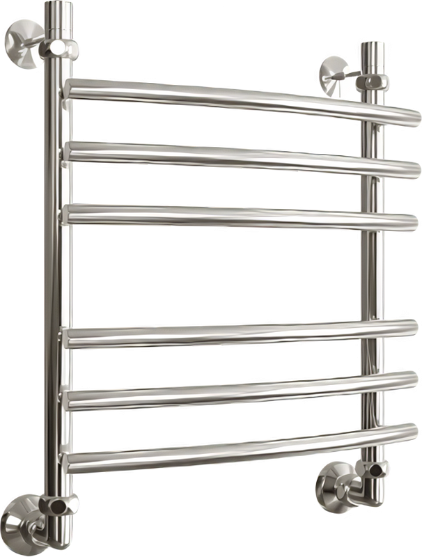 Полотенцесушитель водяной Двин R primo 60x50 К1 1"-3/4"-1/2" полированный хром
