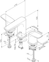 Смеситель для раковины AM.PM Spirit V2.0 F7008000 Смеситель для раковины AM.PM Spirit V2.0 F7008000