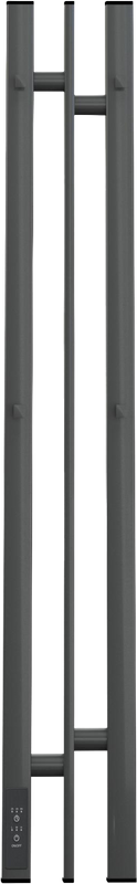 Полотенцесушитель электрический Point Фрея PN20718GB 10x80, графит блеск