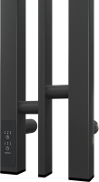 Полотенцесушитель электрический Point Фрея PN20718GB 10x80, графит блеск