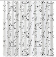 Штора для ванной Fixsen Teddy Wash FX-1505 180x200