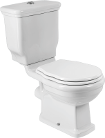 Унитаз-компакт напольный BelBagno Boheme BB115CPR крышка BB115SC с микролифтом, бачок BB115T