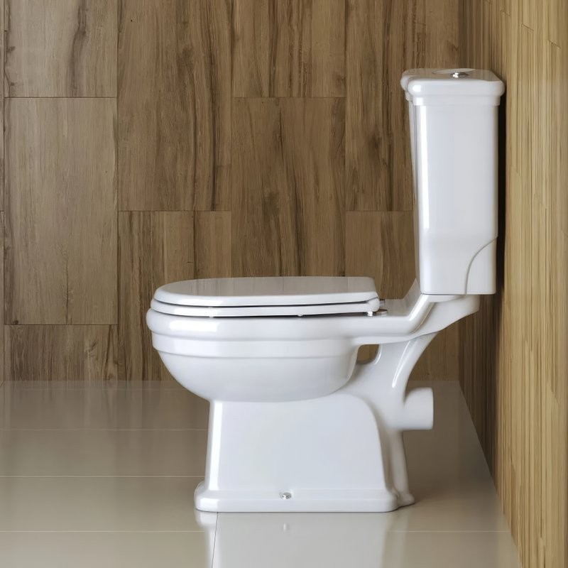 Унитаз-компакт напольный BelBagno Boheme BB115CPR крышка BB115SC с микролифтом, бачок BB115T