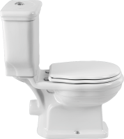 Унитаз-компакт напольный BelBagno Boheme BB115CPR крышка BB115SC с микролифтом, бачок BB115T