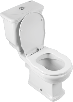 Унитаз-компакт напольный BelBagno Boheme BB115CPR крышка BB115SC с микролифтом, бачок BB115T