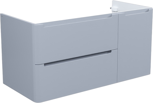 Тумба под раковину IDDIS Edifice 100 подвесная, светло-серая