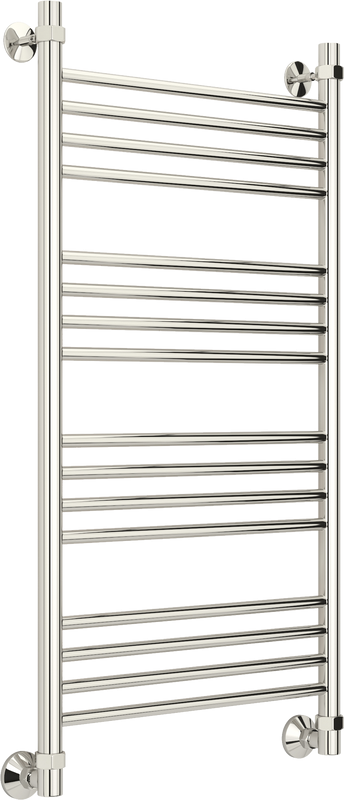 Полотенцесушитель водяной Стилье Аксиома-10 00661-1050 105x55 см, глянцевый хром, лесенка