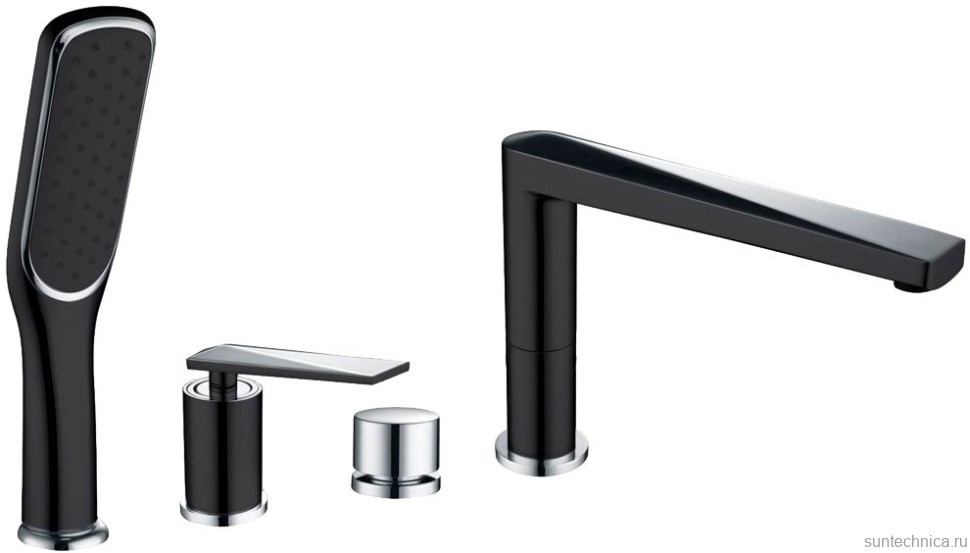 Смеситель на борт ванны Boheme Venturo 370-B