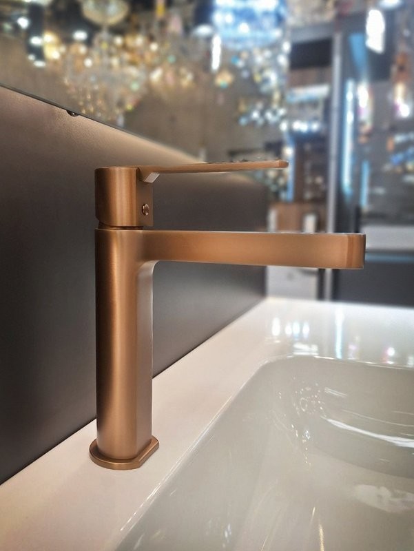 Смеситель для раковины AltroBagno Unione AltroBagnoUnione0138BC матовая медь