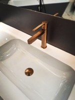 Смеситель для раковины AltroBagno Unione AltroBagnoUnione0138BC матовая медь