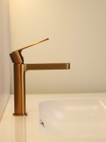 Смеситель для раковины AltroBagno Unione AltroBagnoUnione0138BC матовая медь