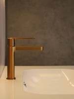 Смеситель для раковины AltroBagno Unione AltroBagnoUnione0138BC матовая медь