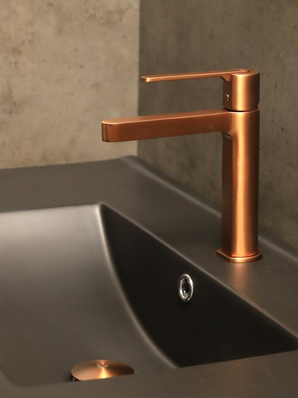 Смеситель для раковины AltroBagno Unione AltroBagnoUnione0138BC матовая медь