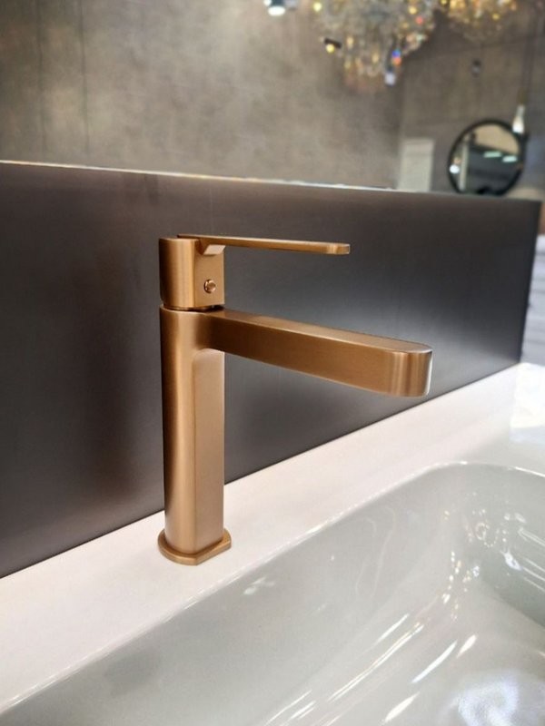 Смеситель для раковины AltroBagno Unione AltroBagnoUnione0138BC матовая медь