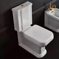 Унитаз-компакт напольный Kerasan Waldorf кнопка смыва