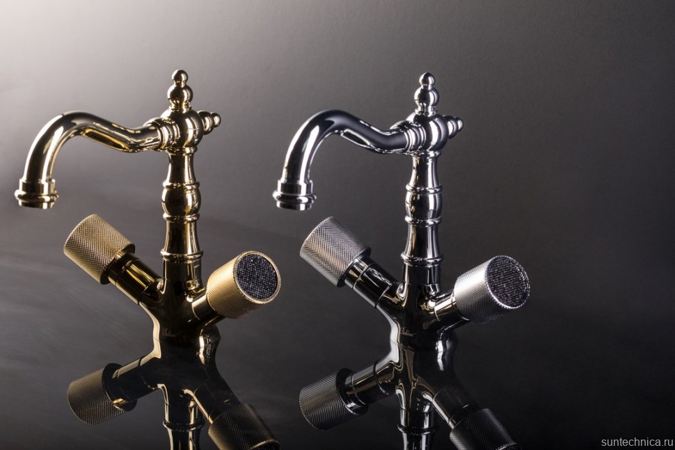 Смеситель для раковины Boheme Royal Cristal 292