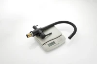 Смеситель для кухни BELZ B814 B76814-7 с гибким изливом, черный
