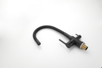 Смеситель для кухни BELZ B814 B76814-7 с гибким изливом, черный