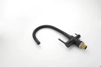 Смеситель для кухни BELZ B814 B76814-7 с гибким изливом, черный