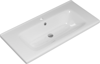 Мебель для ванной комнаты Brevita Alicante 90 подвесная, белая