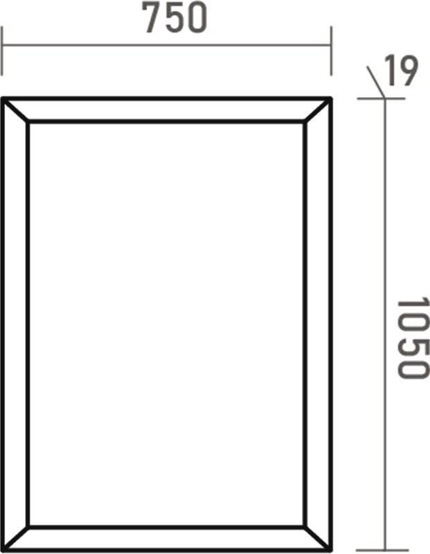 Мебель для ванной комнаты Brevita Alicante 90 подвесная, белая