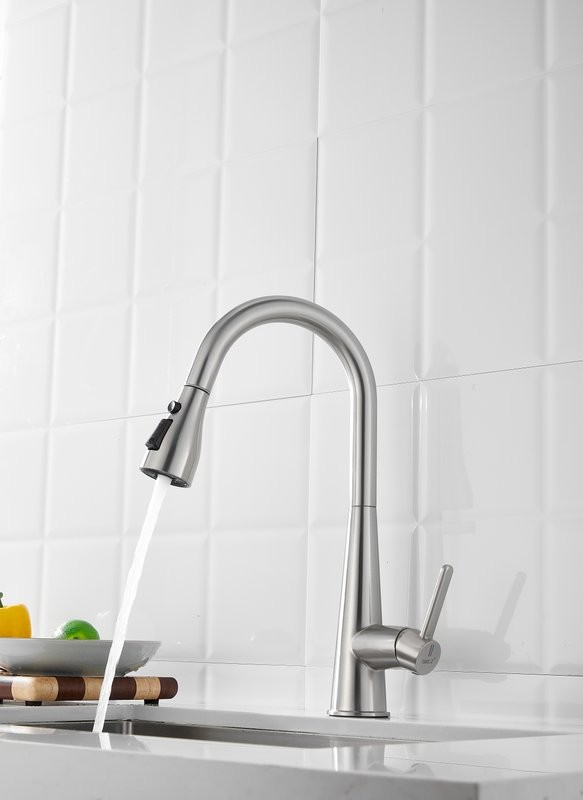 Смеситель для кухни BELZ B816 B74816-6 никель