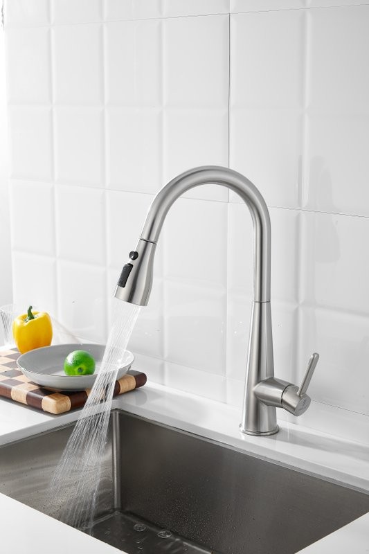 Смеситель для кухни BELZ B816 B74816-6 никель