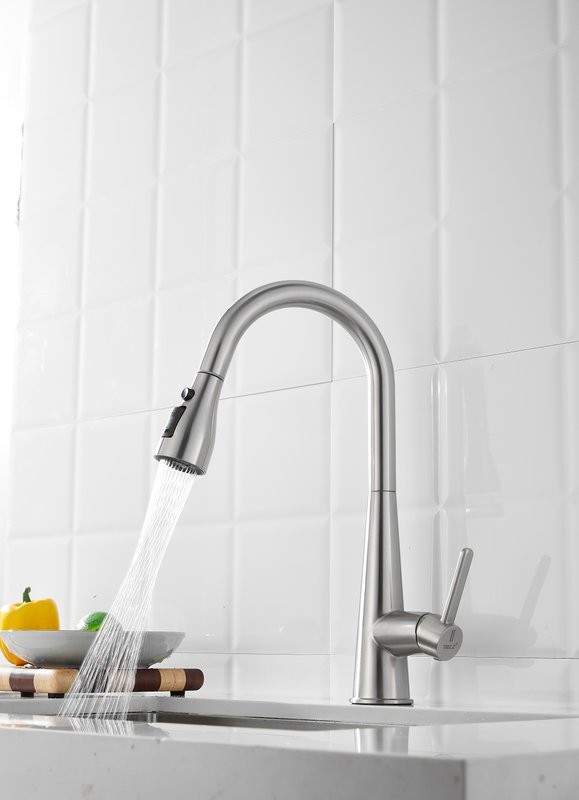 Смеситель для кухни BELZ B816 B74816-6 никель