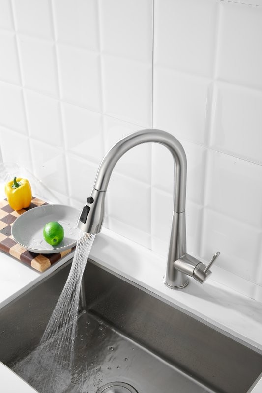 Смеситель для кухни BELZ B816 B74816-6 никель